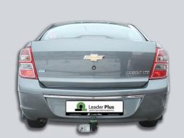 Фаркоп ТСУ для CHEVROLET COBALT (седан) 2012- условносъемный крюк на двух болтах Лидер Плюс